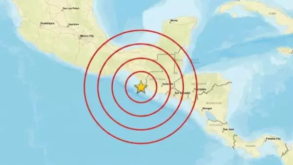 Se registra terremoto de magnitud 7,4 en las costas de México