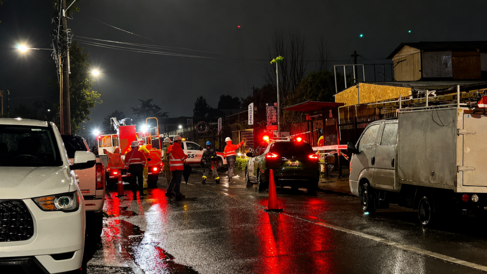 Hombre muere tras recibir descarga eléctrica en la vía pública en Cerro Navia
