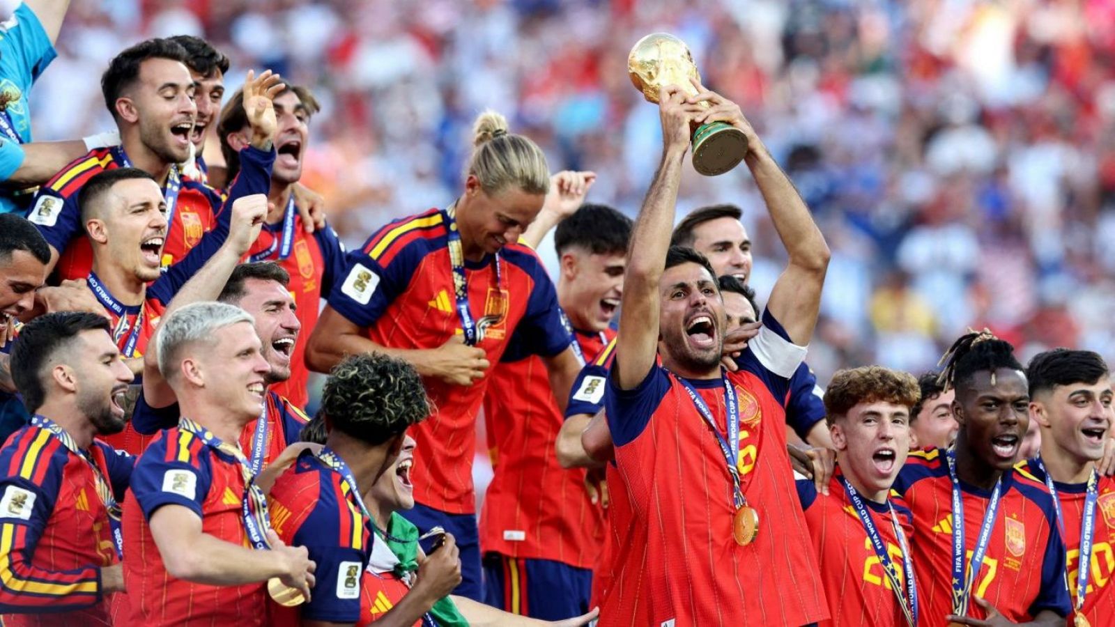 Así quedó el listado de campeones tras el título de España en el Mundial 2026
