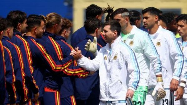 Qué CANAL está transmitiendo EN VIVO y ONLINE el partido España vs. Argentina
