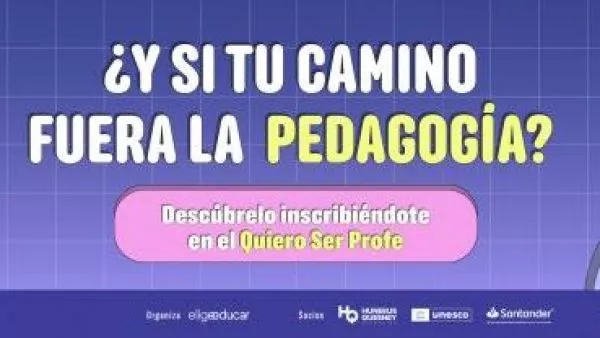 Elige Educar abre inscripciones para programa que acompaña a jóvenes interesados en la Pedagogía