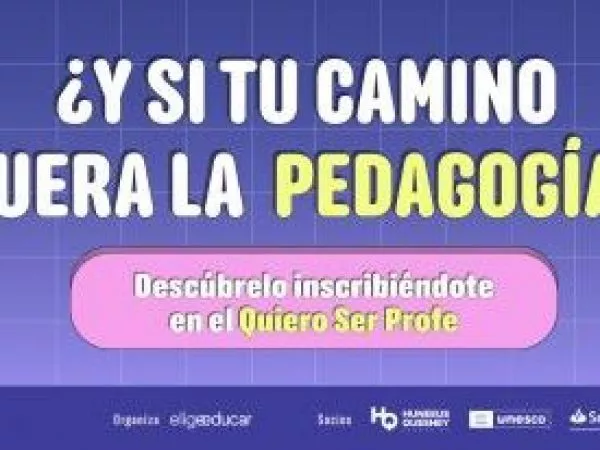 Elige Educar abre inscripciones para programa que acompaña a jóvenes interesados en la Pedagogía