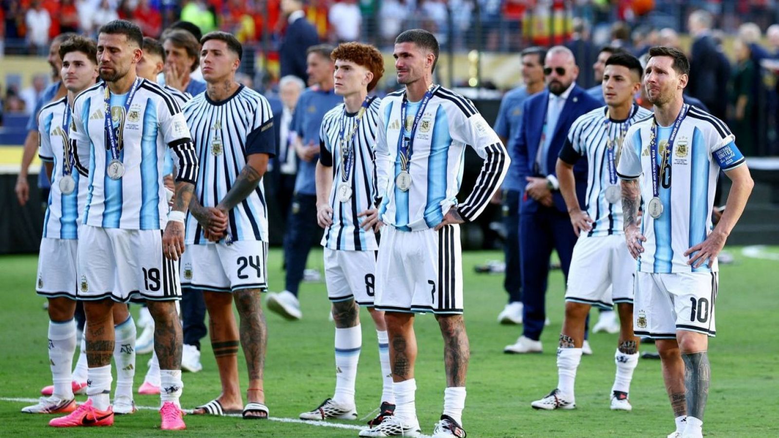 Así quedó el Instagram del argentino que no participó del boicot contra España en el Mundial
