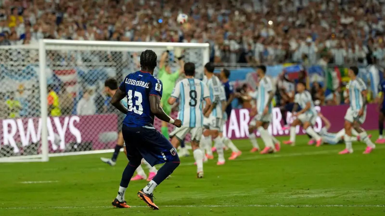 <p>Golazo de Cabo Verde a Argentina, el mejor tanto del Mundial</p>
