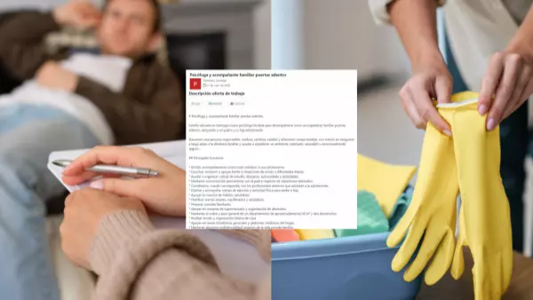 Indignación por oferta de trabajo para psicólogos 