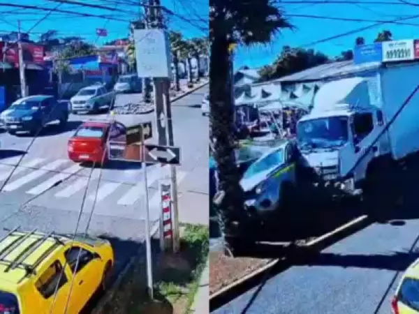Caos en Cartagena: camión fuera de control provocó múltiple choque y dejó 13 lesionados