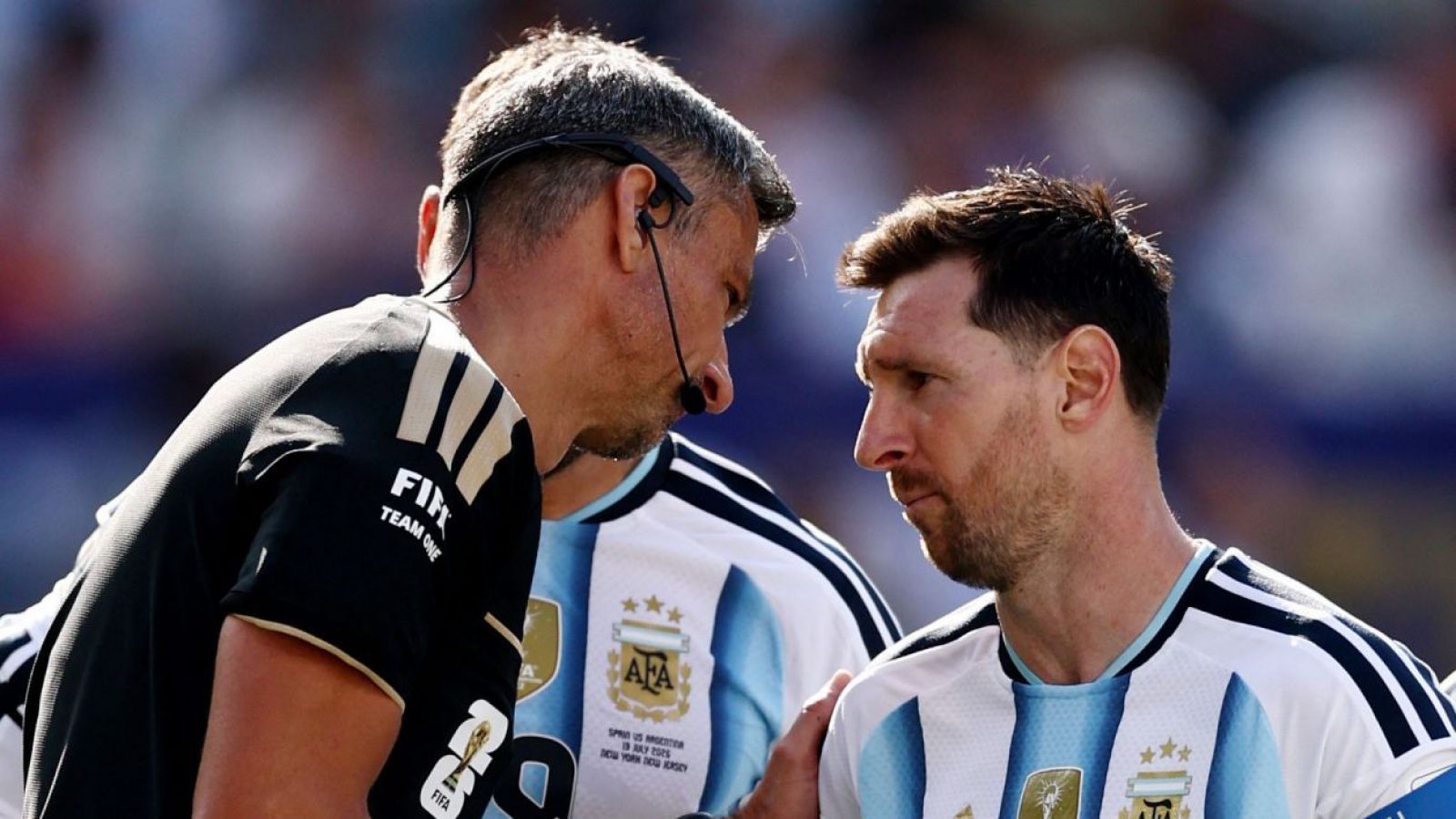 "Al principio fue un shock": Arbitró la final del Mundial 2026 y detalló qué le dijo Lionel Messi
