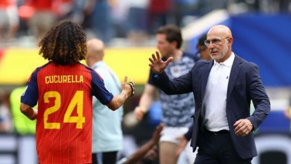 La reacción del director técnico de España al tatuaje de Marc Cucurella
