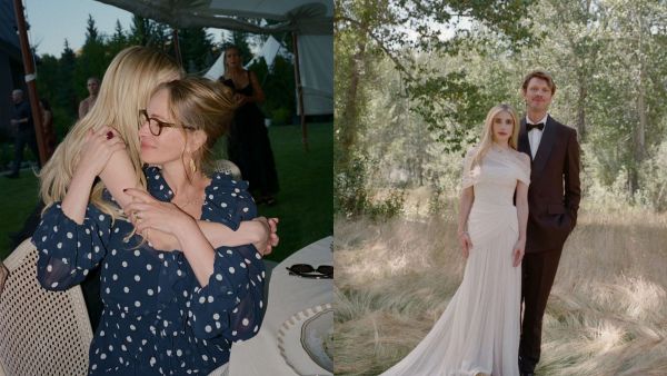 Emma Roberts revela las primeras fotos de su boda con Cody John
