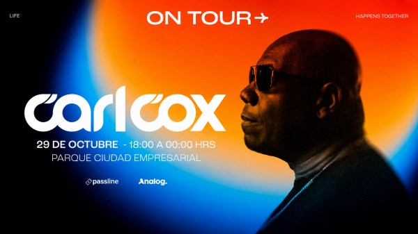 Carl Cox regresa a Chile con una jornada electrónica al atardecer
