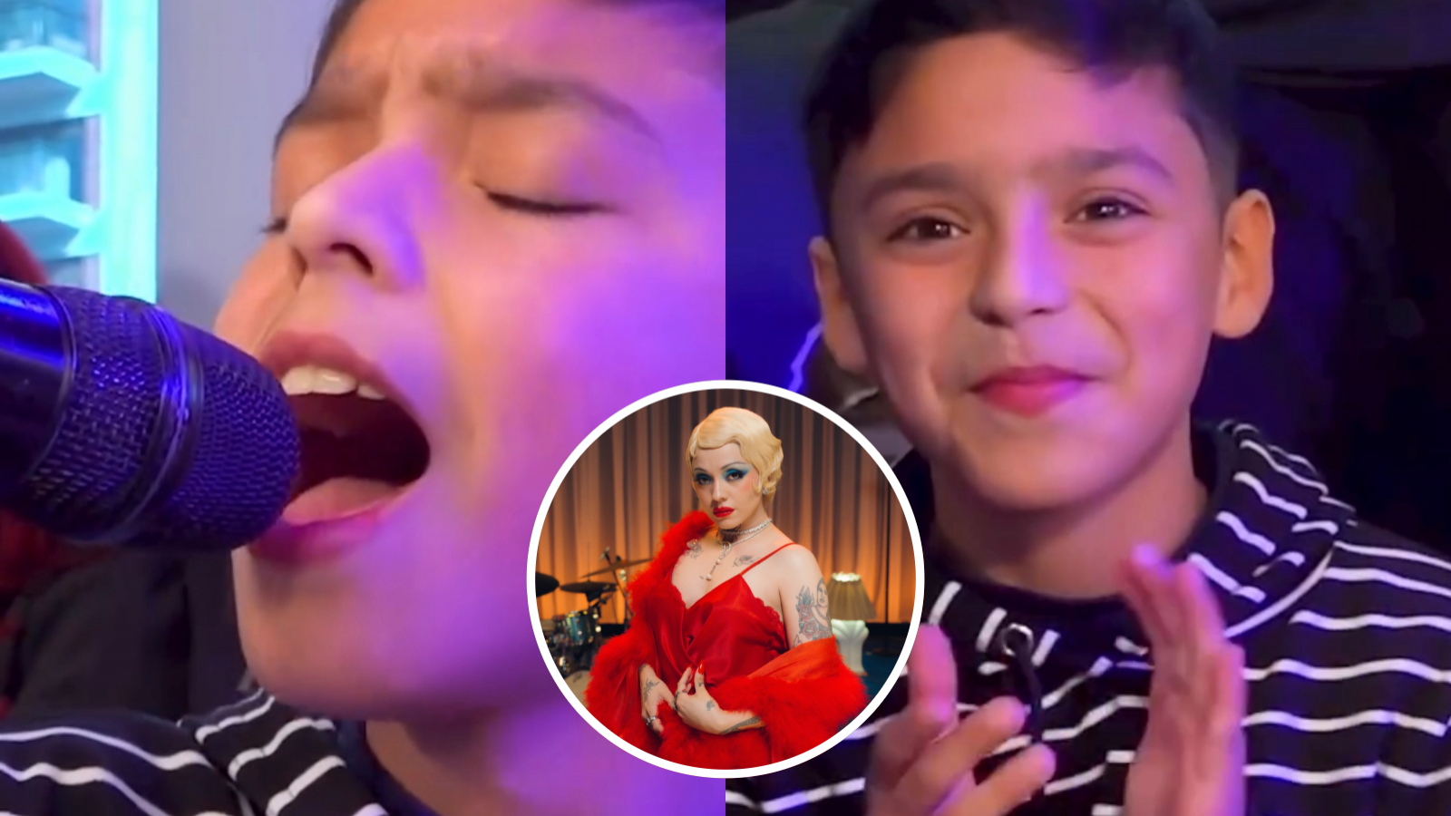 "Una cosa de locos": Niño argentino emociona interpretando éxito de Mon Laferte
