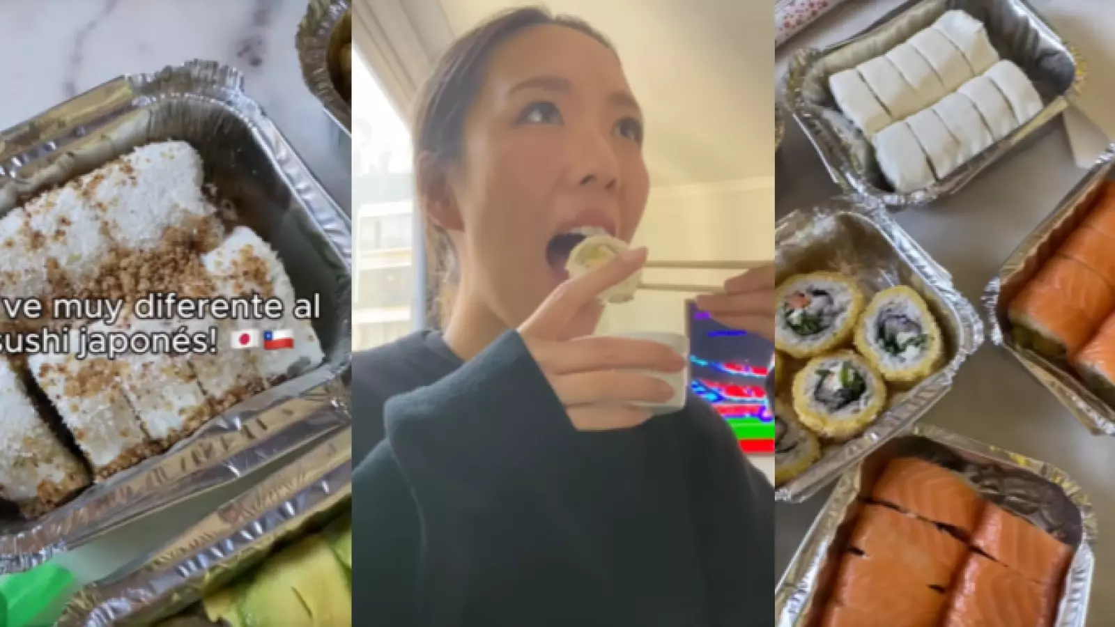 Japonesa se sinceró tras probar el sushi chileno: "Parece un plato completamente nuevo"