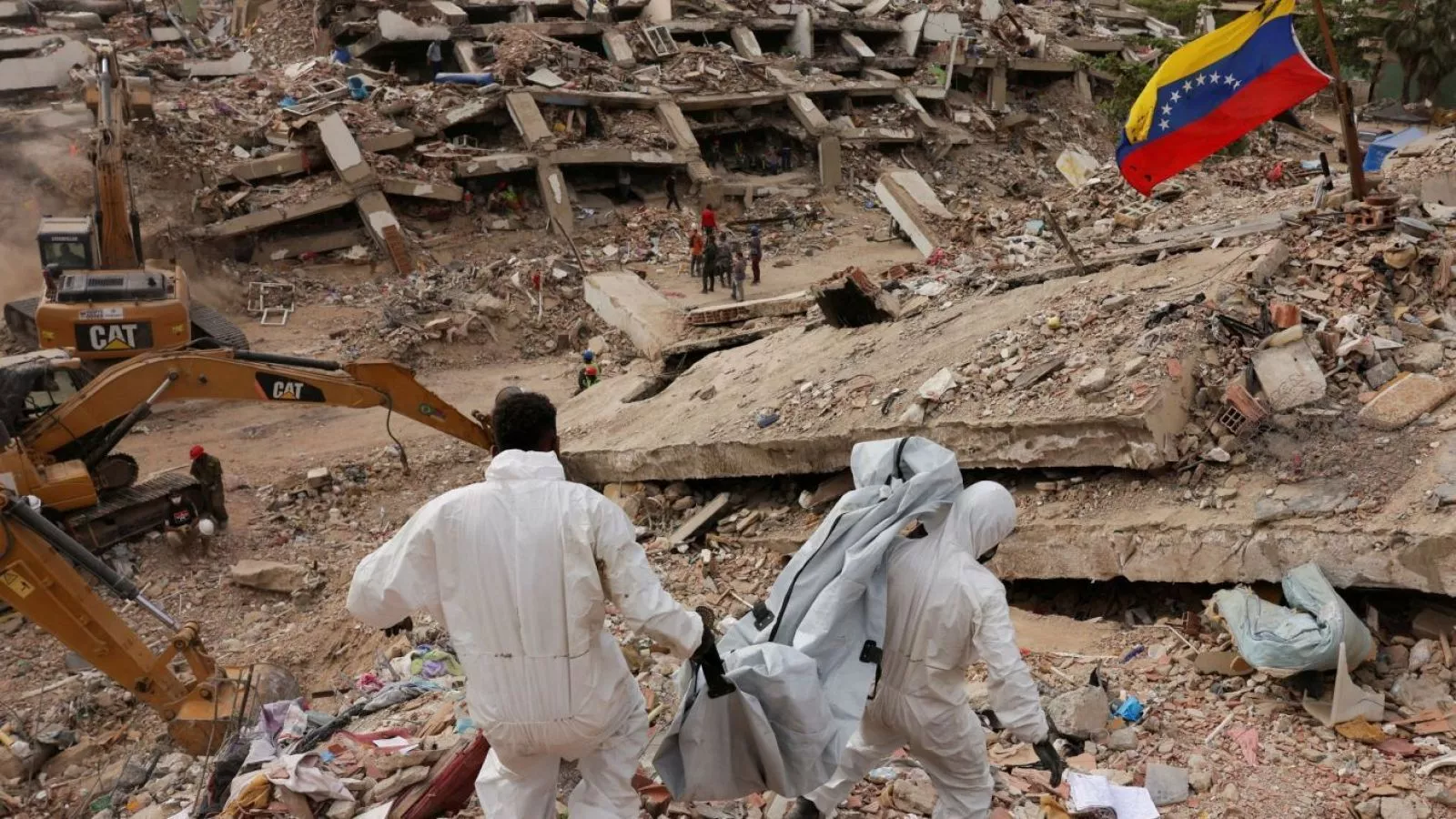 Cifra de muertos por terremotos en Venezuela supera los 6.000