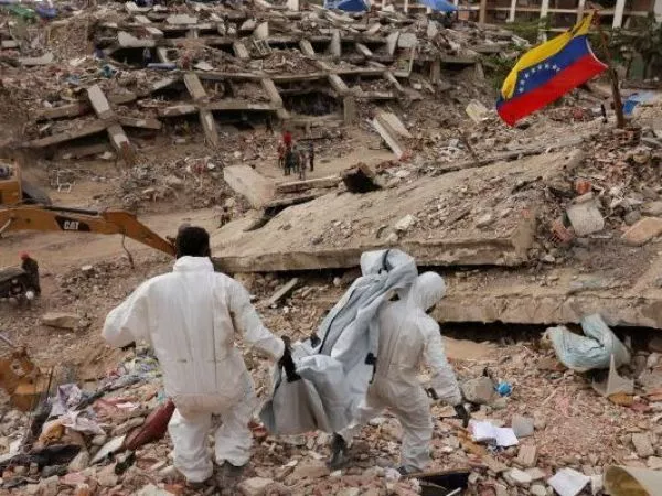 Cifra de muertos por terremotos en Venezuela supera los 6.000