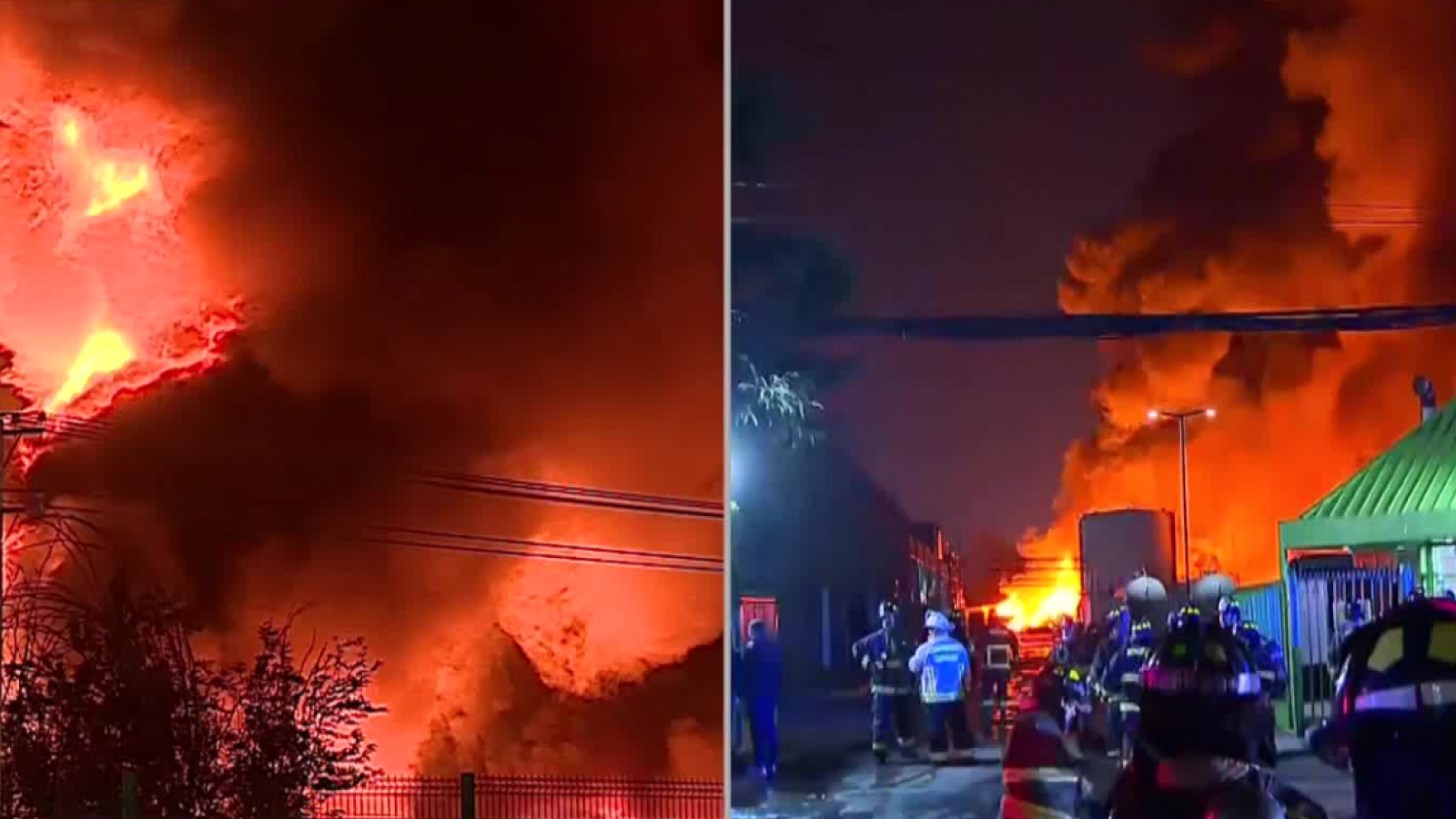<p>Alerta en Quilicura: incendio de gran magnitud afecta instalaciones de Panimex y moviliza a Bomberos</p>
