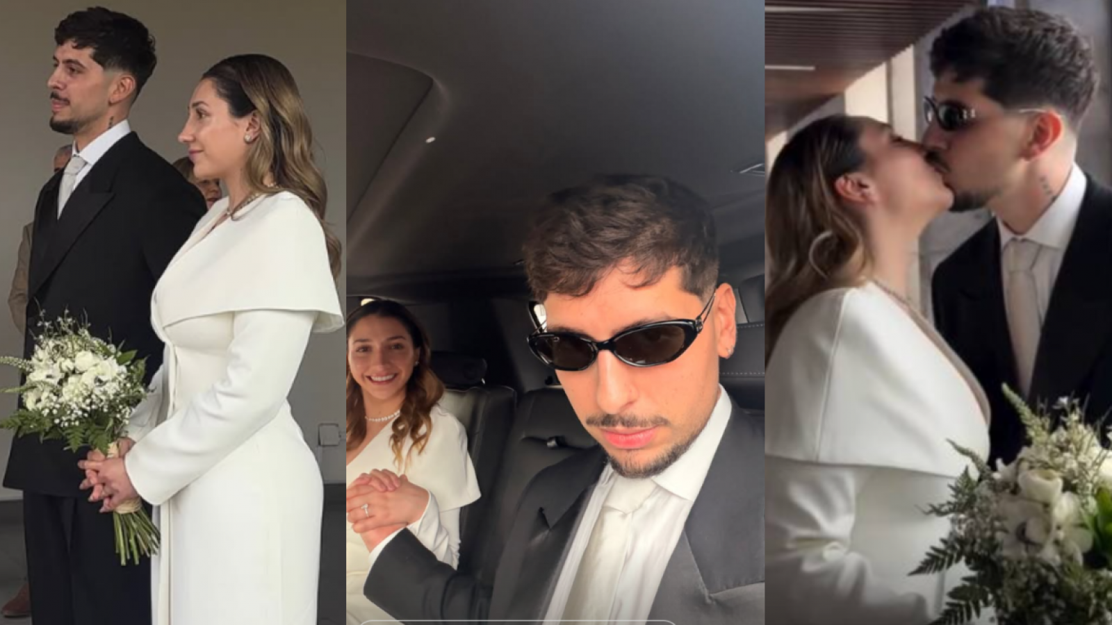 <p>¡Dieron el "sí"! Carlita Inostroza y Matt Hunter celebraron su matrimonio civil</p>
