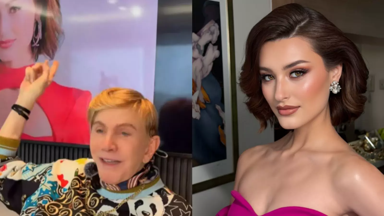 "El zar de la belleza" respaldó a Dominga López y se ofreció a prepararla para Miss Universo