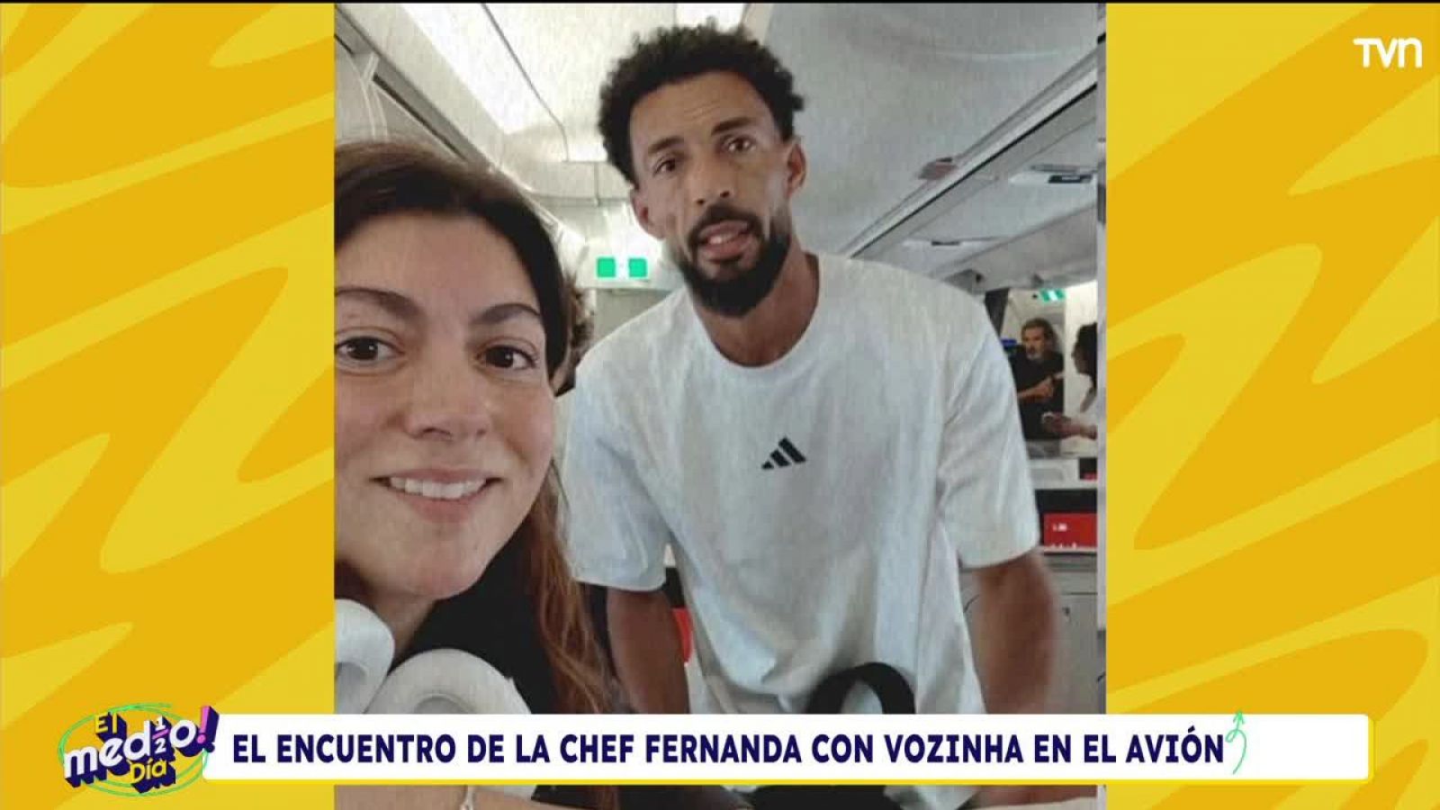 "Tengo una primicia": Chef Fernanda Fuentes detalla cómo fue el encuentro con Vozinha en el vuelo rumbo a Santiago
