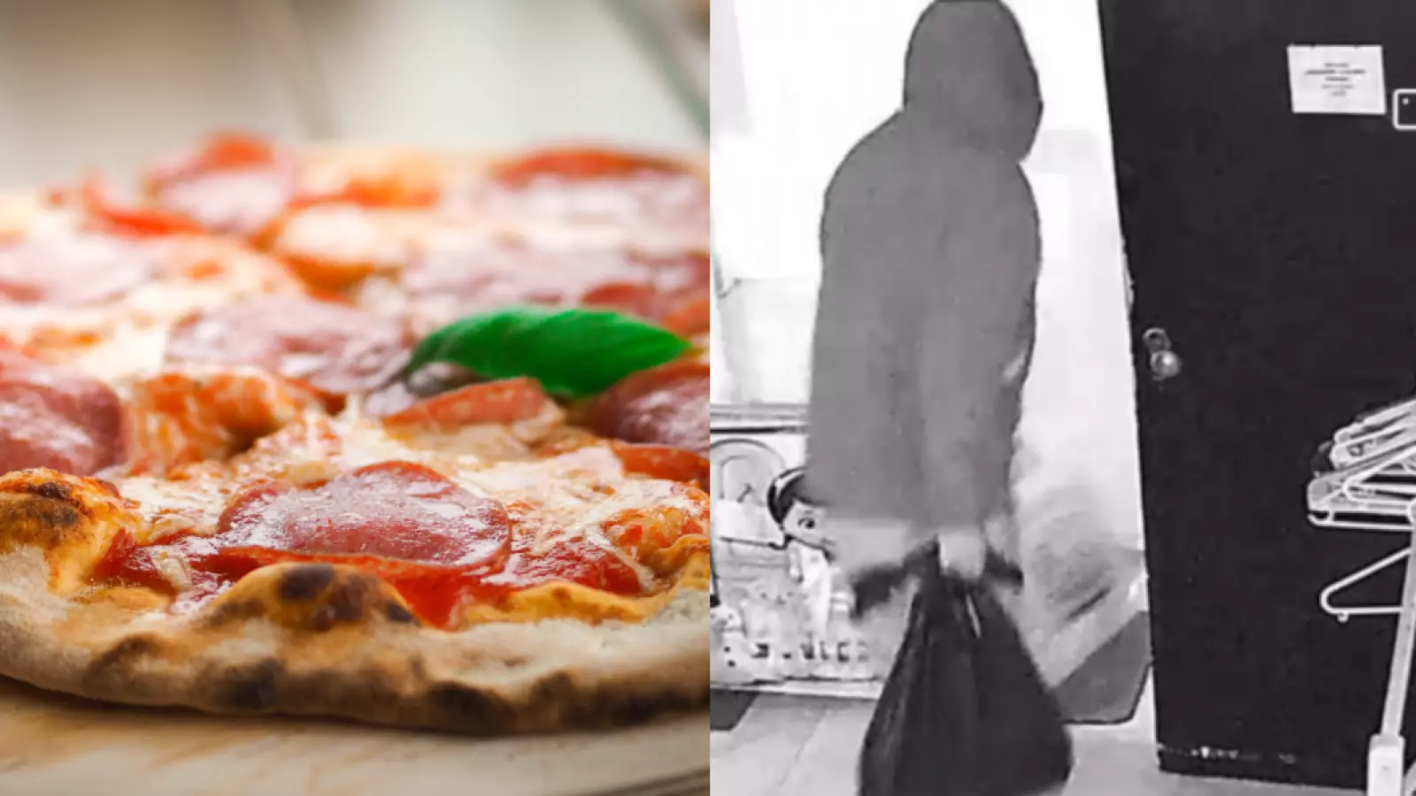 Insólito robo en Argentina: hombre se llevó 10 kilos de pizza tras saquear un salón de fiestas infantiles