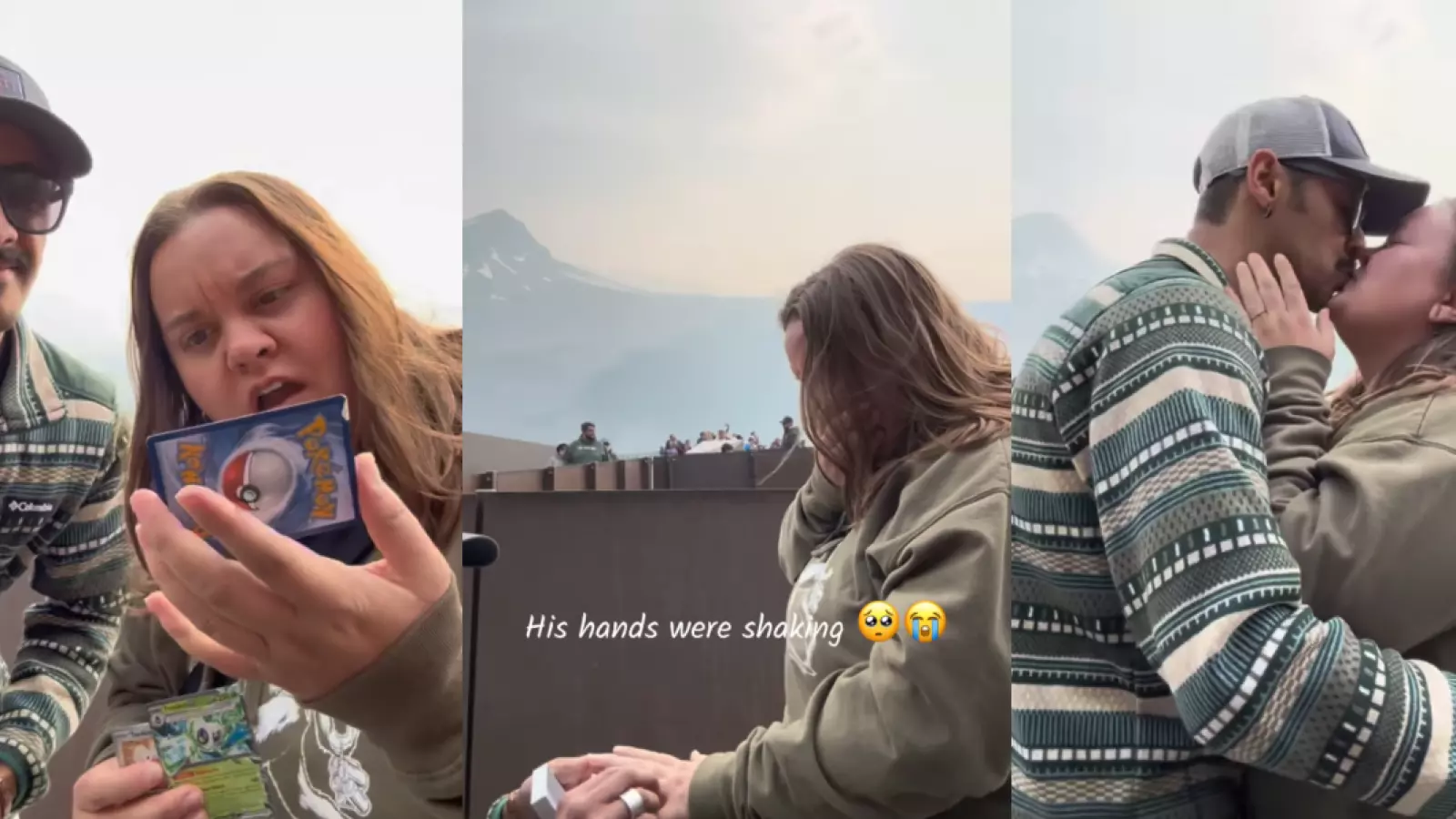 Pareja protagoniza viral propuesta de matrimonio con una carta Pokémon personalizada