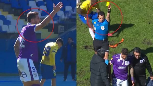 "¿Por qué me echas?": la insólita expulsión de Joaquín Larrivey en clásico de Concepción
