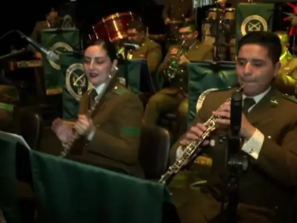 Con música de películas: así celebró el Día del Niño el Orfeón Nacional de Carabineros