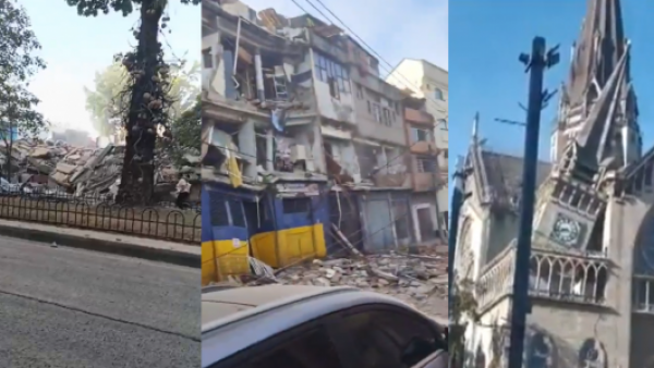 <p>Impactantes registros dejó terremoto 7,4 en Colombia: videos muestran cómo se vivió el fuerte sismo</p>Impactantes registros dejó terremoto 7,4 en Colombia: videos muestran cómo se vivió el fuerte sismo
