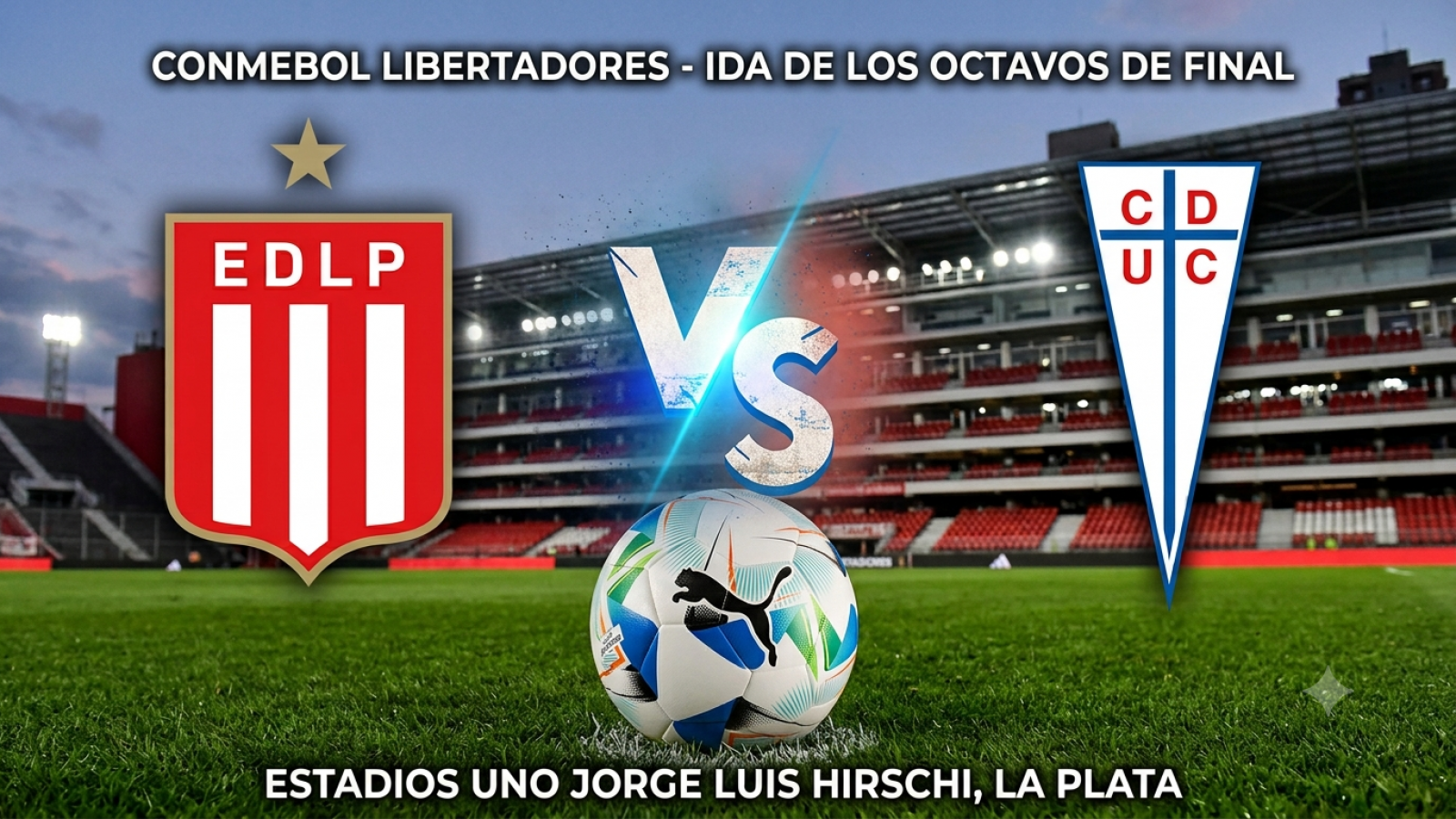 Canal CONFIRMADO para ver EN VIVO y ONLINE el partido Estudiantes de La Plata vs. Universidad Católica
