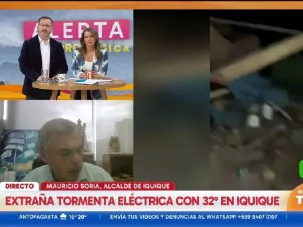 “No lo habíamos vivido”: alcalde de Iquique tras lluvia y temperaturas de hasta 32°C durante la noche