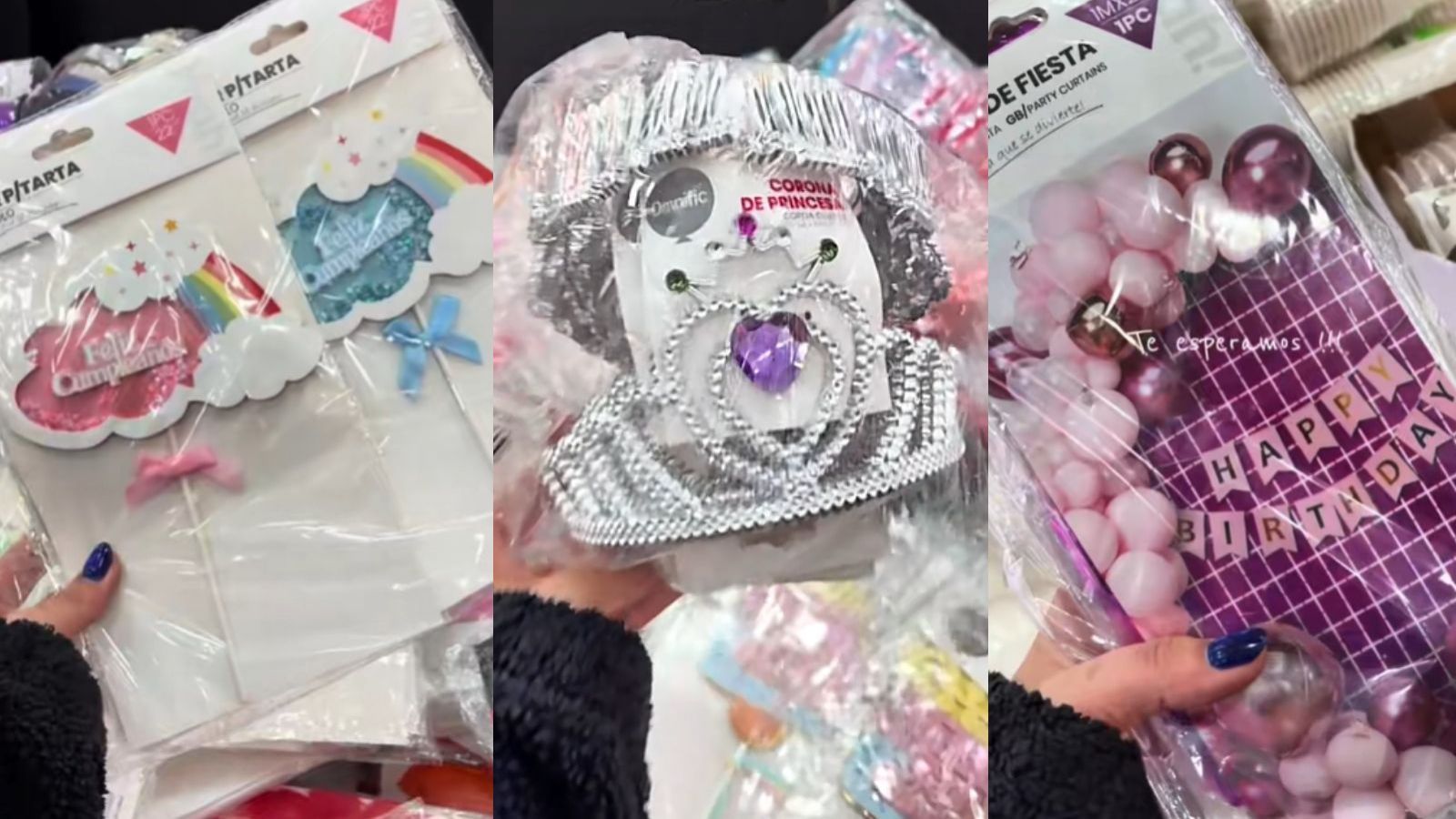 <p>Tienda de accesorios de cumpleaños inicia liquidación por cierre de local</p>
