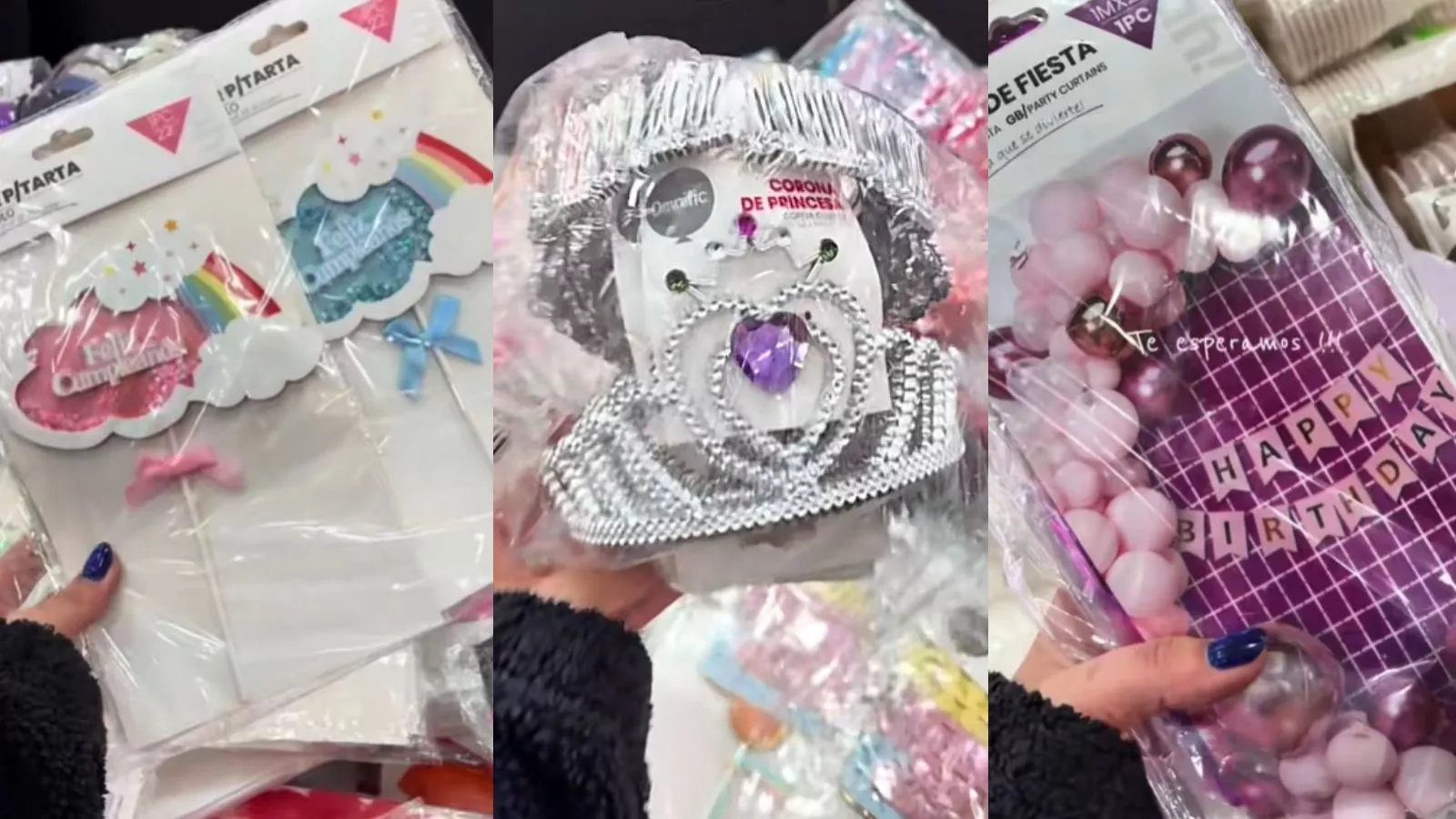 Tienda de accesorios de cumpleaños inicia liquidación por cierre de local
