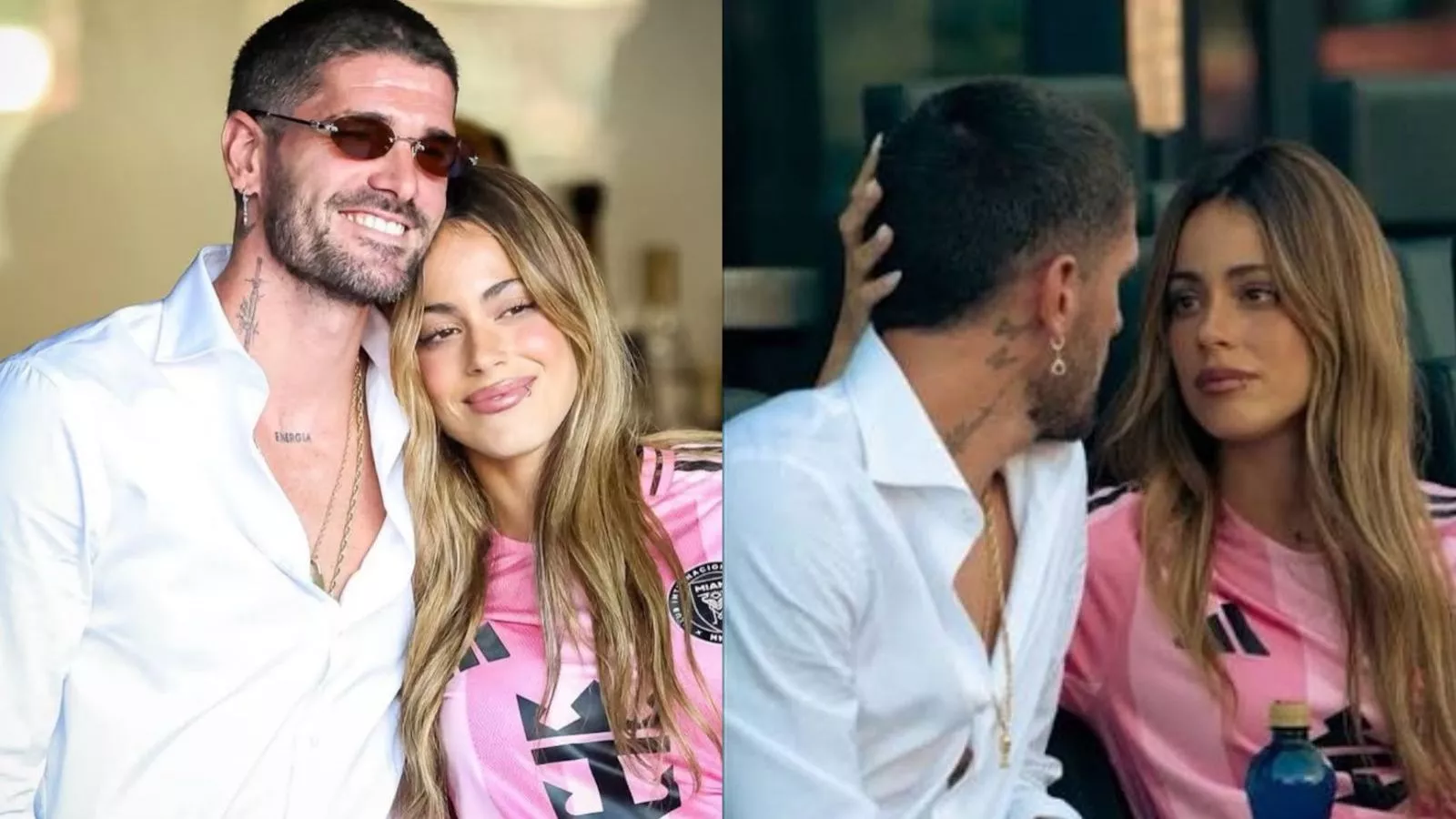 El tierno gesto de Rodrigo De Paul con Tini Stoessel tras salir a la luz que se casarán