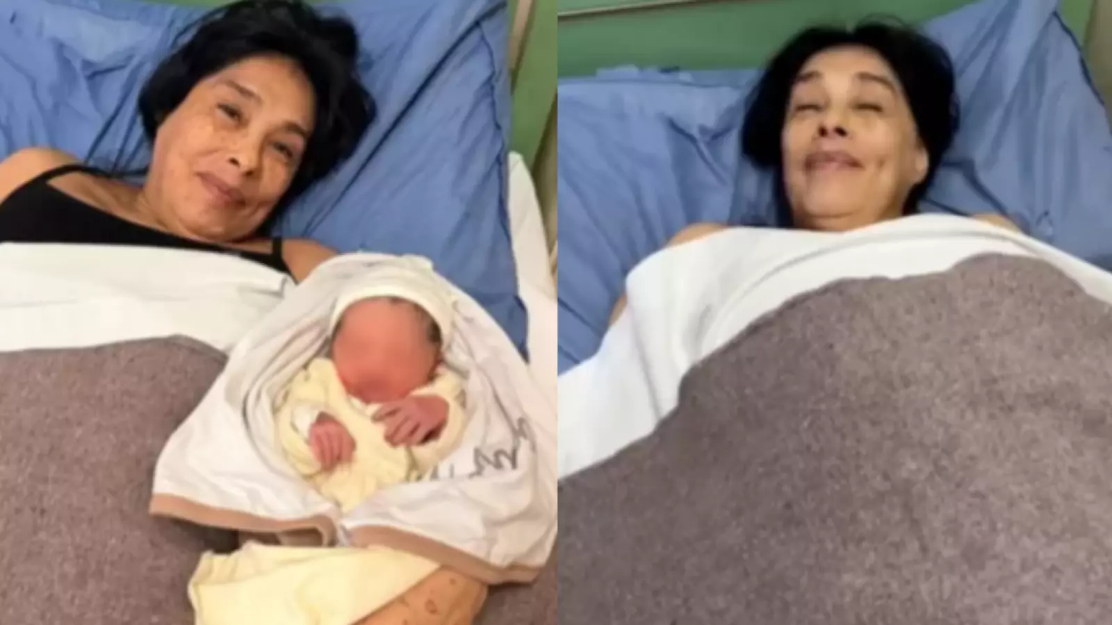 Mujer de 62 años da a luz a su primer hijo y marca un récord en Argentina