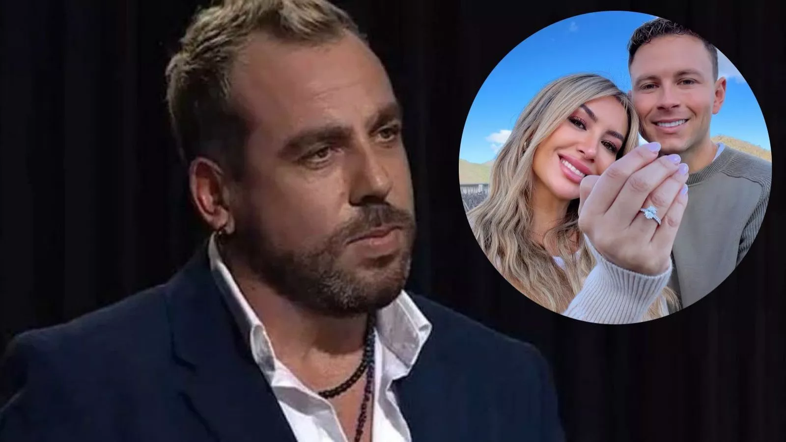 La reacción de Kaminski ante el anuncio de matrimonio de su ex Camila Andrade