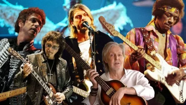 guitarristas zurdos