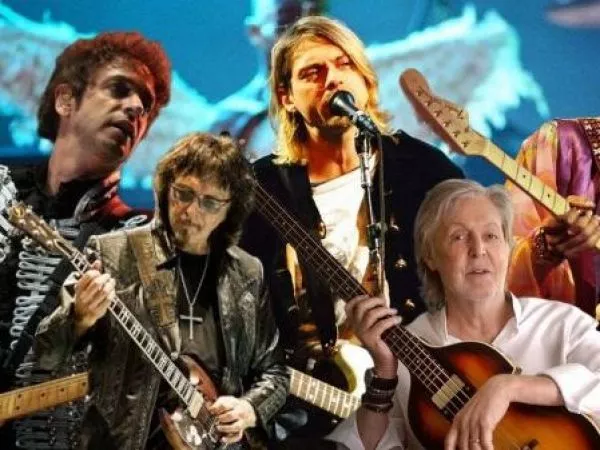 guitarristas zurdos