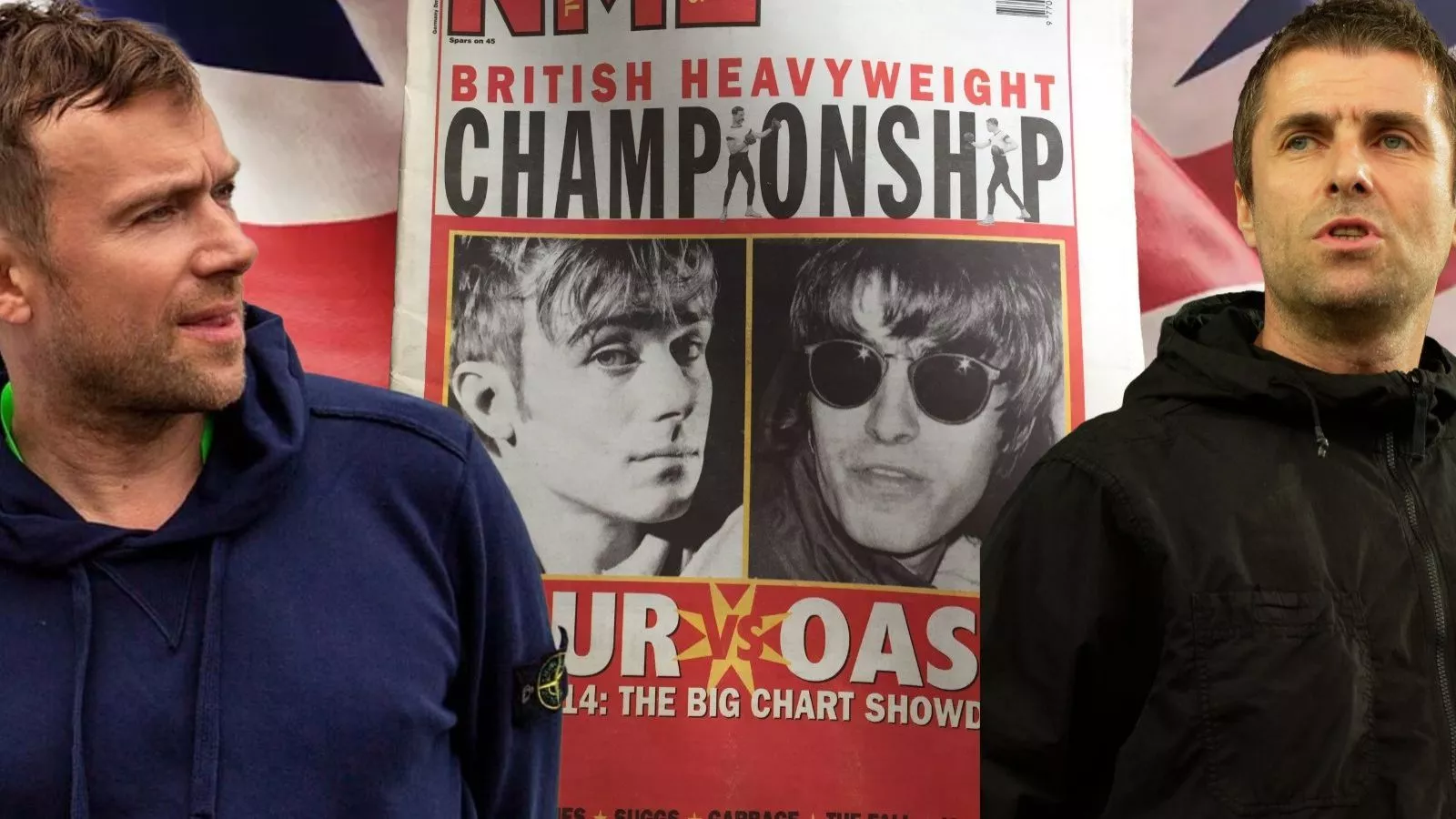 A 31 años de la “guerra del Britpop”: cuando Blur y Oasis se enfrentaron por el número uno