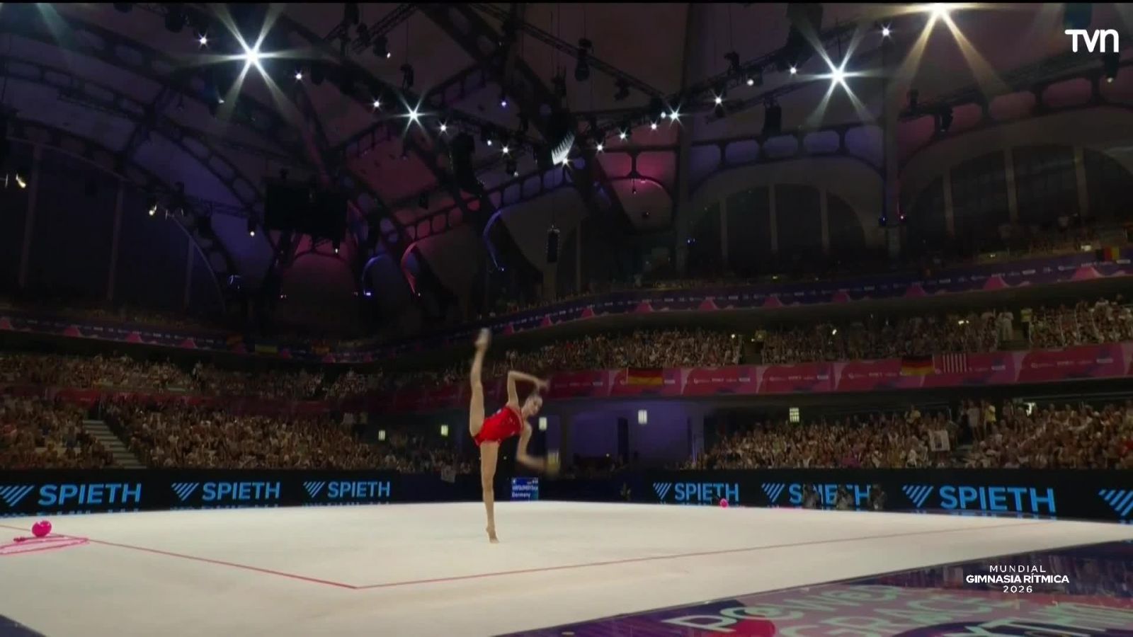 La alemana Darja Varfolomeev brilla en el Mundial de Gimnasía Rítmica
