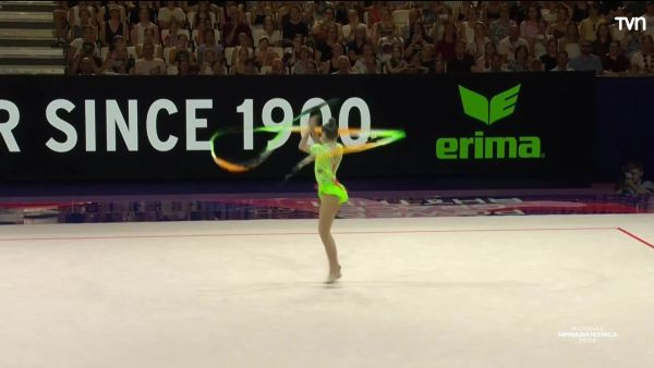 La búlgara Stiliana Nikolova deslumbra en el Mundial de Gimnasia Rítmica
