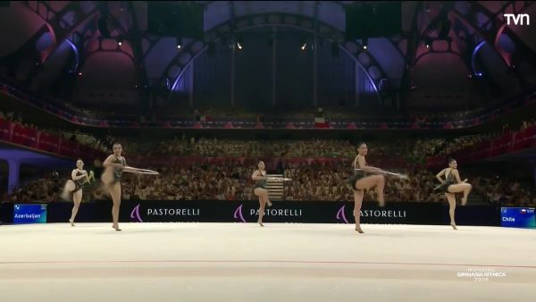 Chile debuta en el Mundial de Gimnasia Rítmica: Mira la presentación
