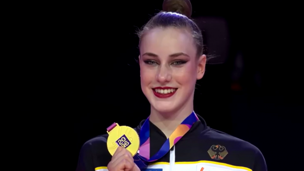 Darja Varfolomeev logra el tricampeonato en el Mundial de Gimnasia Rítmica 2026
