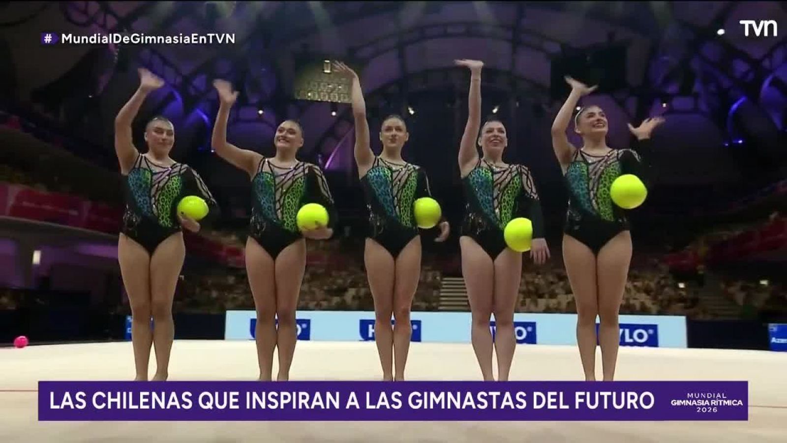 <p>Equipo chileno en el Mundial de Gimnasia Rítmica 2026</p>
