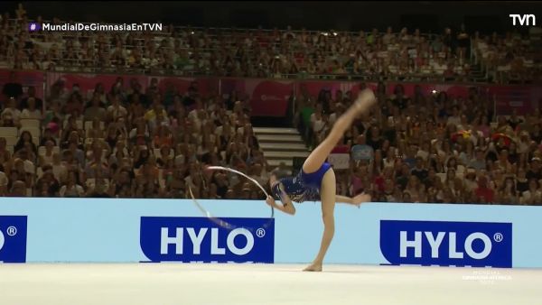 <p>Darja Varfolomeev en el Mundial de Gimnasia Rítmica 2026</p>El público alemán vibra con Darja Varfolomeev

