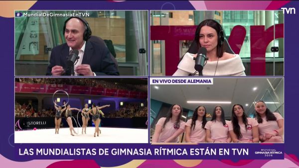 <p>Equipo chileno en el Mundial de Gimnasia Rítmica 2026</p>Orgullo nacional: Conversamos con el equipo chileno en el Mundial de Gimnasia Rítmica
