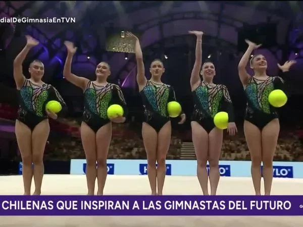 Equipo chileno en el Mundial de Gimnasia Rítmica 2026