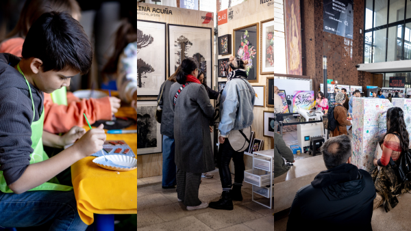Art Stgo celebra 13 años con más de 200 artistas en el GAM
