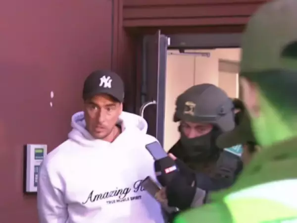 Operación “Imperio de Ámsterdam”: trasladan a Camilo Huerta a formalización