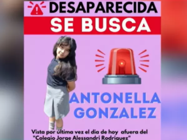 Reportan la desaparición de dos niñas de 12 años tras salir del colegio
