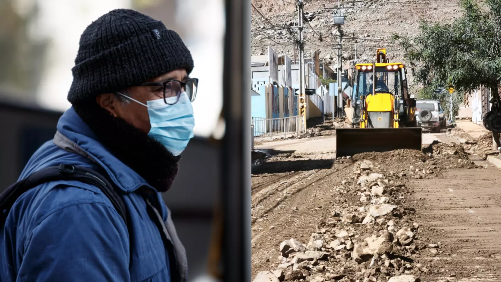 Obligan a usar mascarillas en Tocopilla por polvo en suspensión tras aluvión