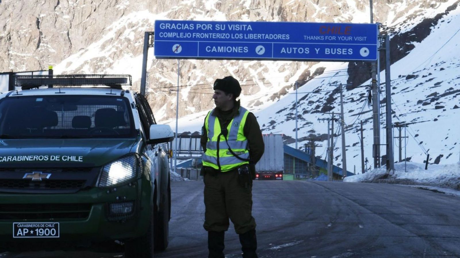 <p>Cierran paso Los Libertadores por nevadas y condiciones adversas en la cordillera</p>
